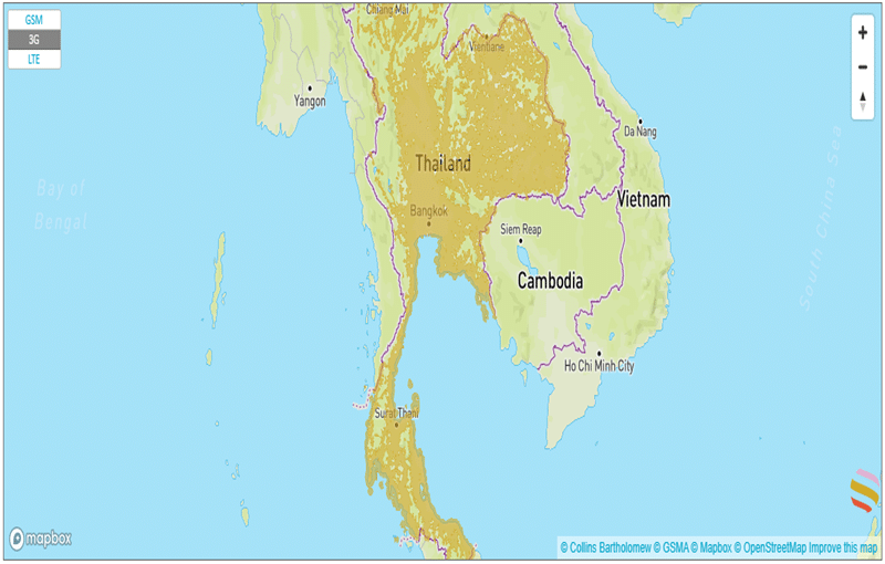 an esim with coverage in thailand