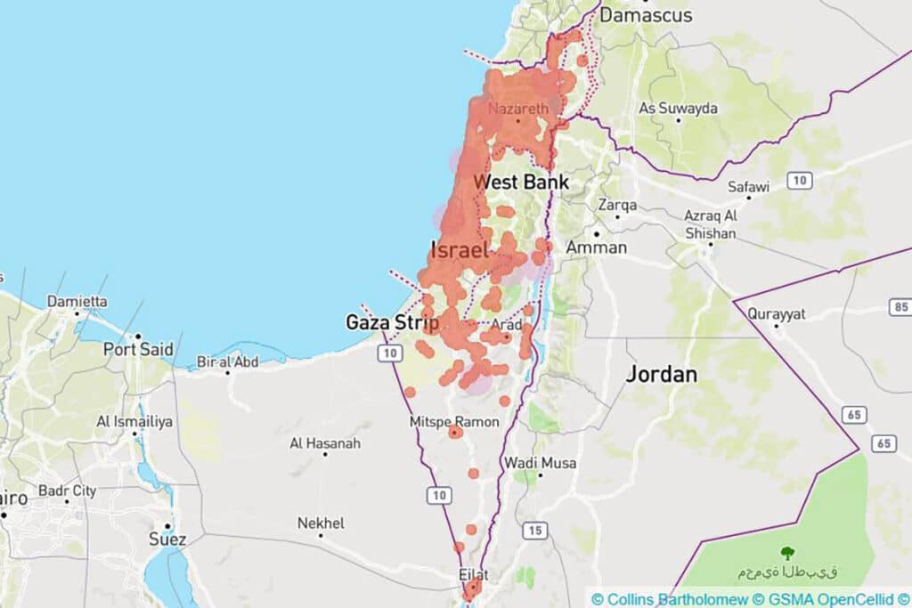 coverage map pelephone