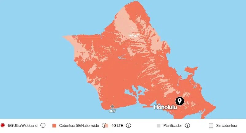 verizon mobile coverage map in hawaii