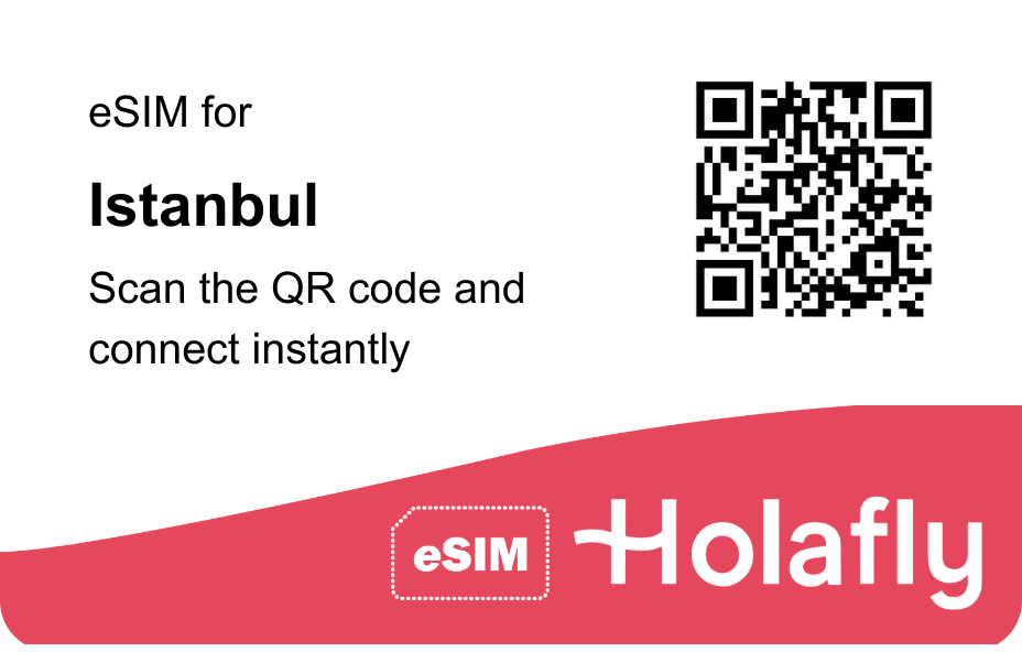 eSIM for Istanbul QR