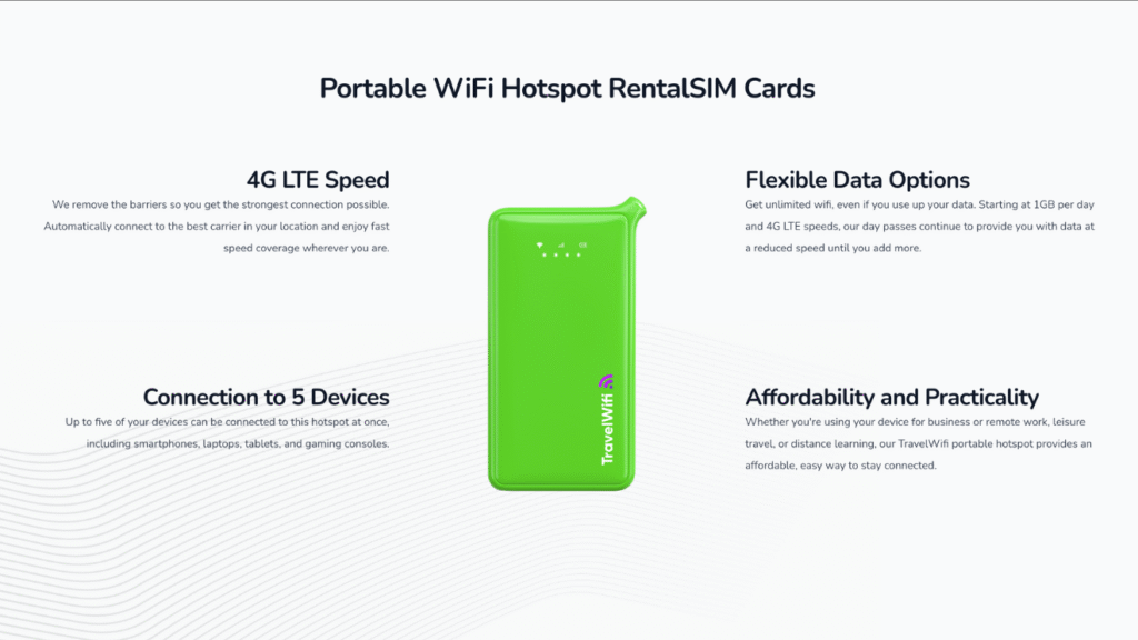 travelwifi homepage, pocket wifi for china