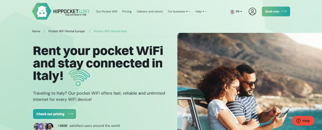 pocket wifi in italy, hippocketiwfi