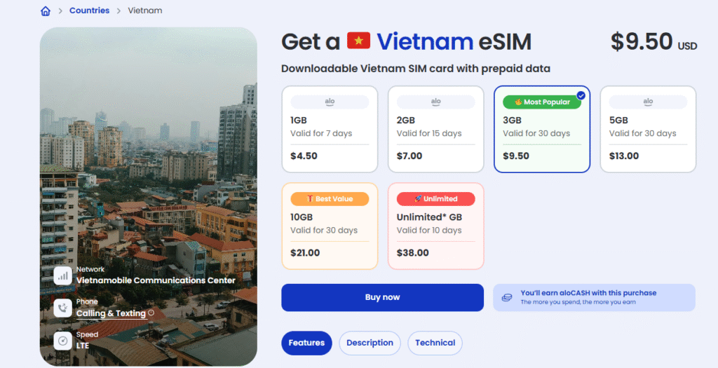 best vietnam esim, jetpac