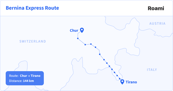 bernina express route