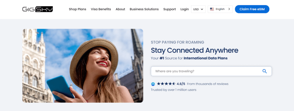 esim seychelle provider: gigsky