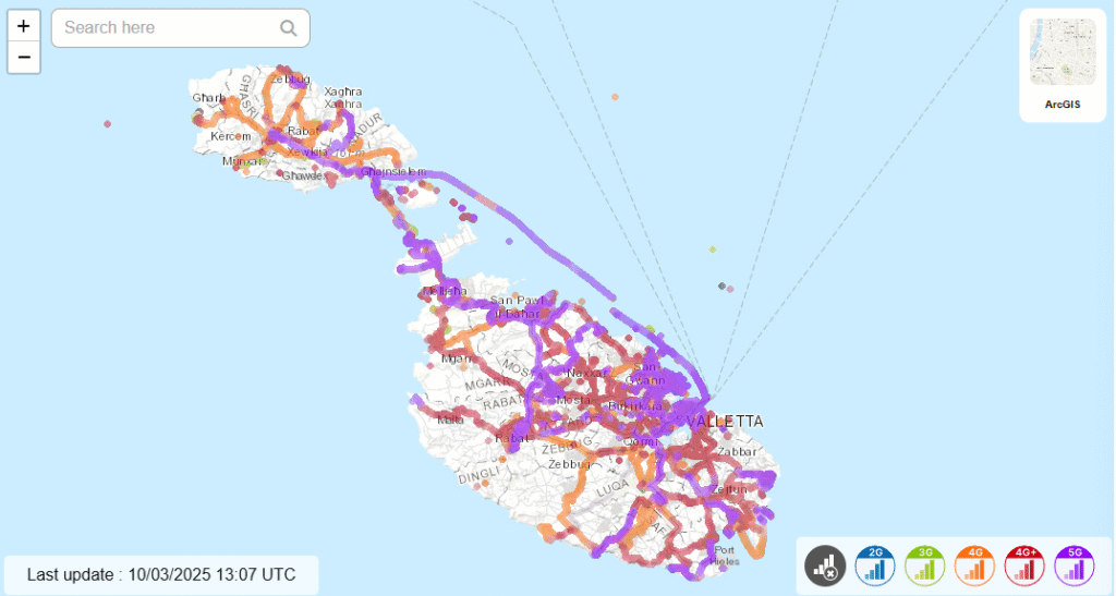 epic mobile sim card coverage in malta