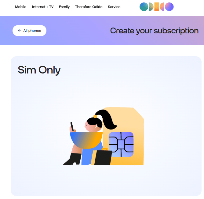 odido, netherlands sim card provider