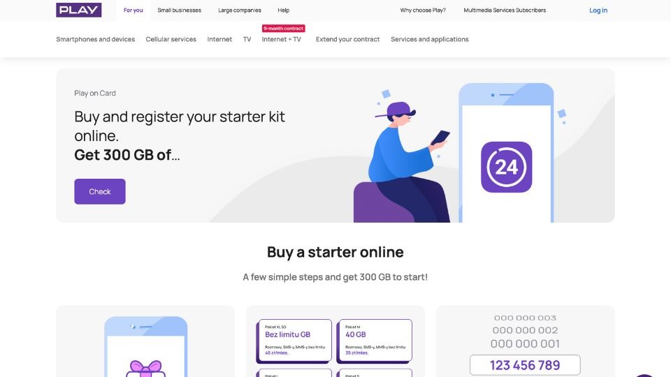 play sim card for poland